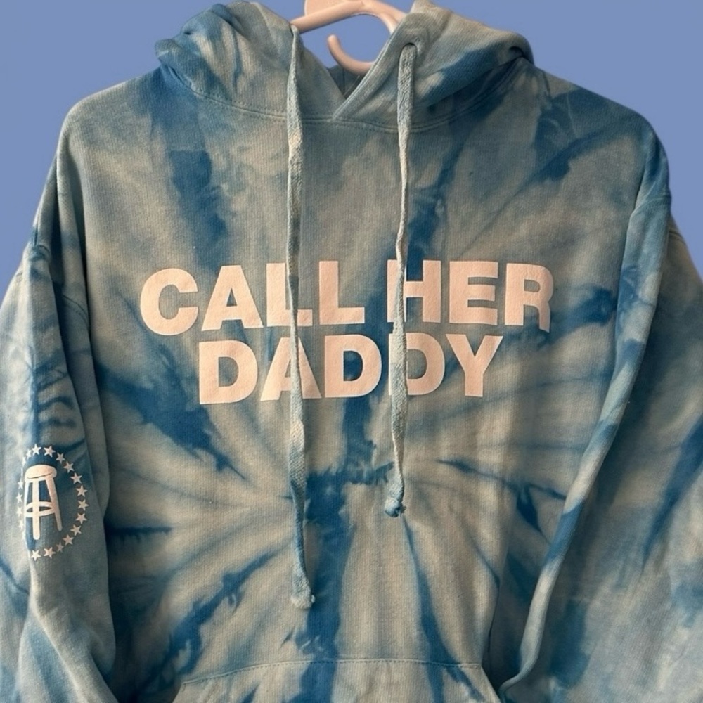 Call Her Daddy Tie-Dye Hoodie. 
Size Medium